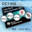 CC1350 - первый в мире микроконтроллер с двухдиапазонным радио 868/2400 МГц