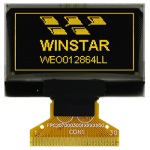 WEO012832E и WEO012864L - новые серии OLED индикаторов Winstar