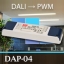DAP-04 – 4-x канальный преобразователь DALI в PWM