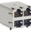 Molex впервые представляет многопортовые модульные разъёмы 2X2 PoE 2.5 GbE с магнитными компонентами