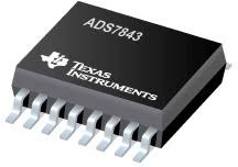 ADS7843E, Контроллер 4-х проводной резистивной сенсорной панели, I2C, 12-бит [SSOP-16]