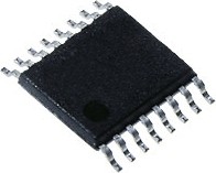 TLV1544CPW, Микросхема, аналого-цифровой преобразователь 10bit, [TSSOP-16]