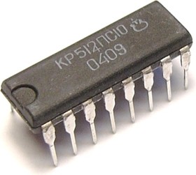 КР512ПС10, Временное устройство с переменным коэффициентом деления [238.16-2] (=MK5009)