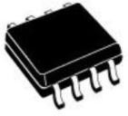 VN5E160AS-E, Интеллектуальный ключ верхнего плеча с аналоговым сенсором тока, [SOIC-8]