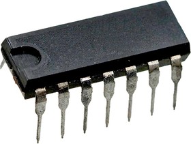К555ИП6, (90-97г), 4-х разрядный инверсный приемопередатчик