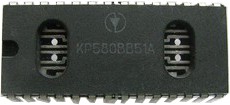 КР580ВВ51А (199*г), Программир. последоват. интерфейс (универс. синхронно - асинхронный приемопереда